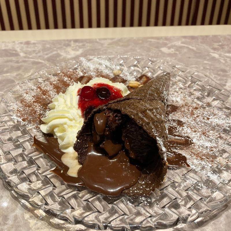 焼き立てショコラ(パンケーキ cafe VAVA 日本橋)