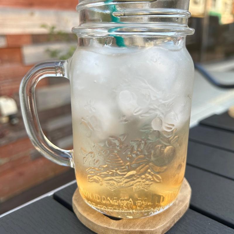 ピーチソーダ(ハッピービーンズカフェ)