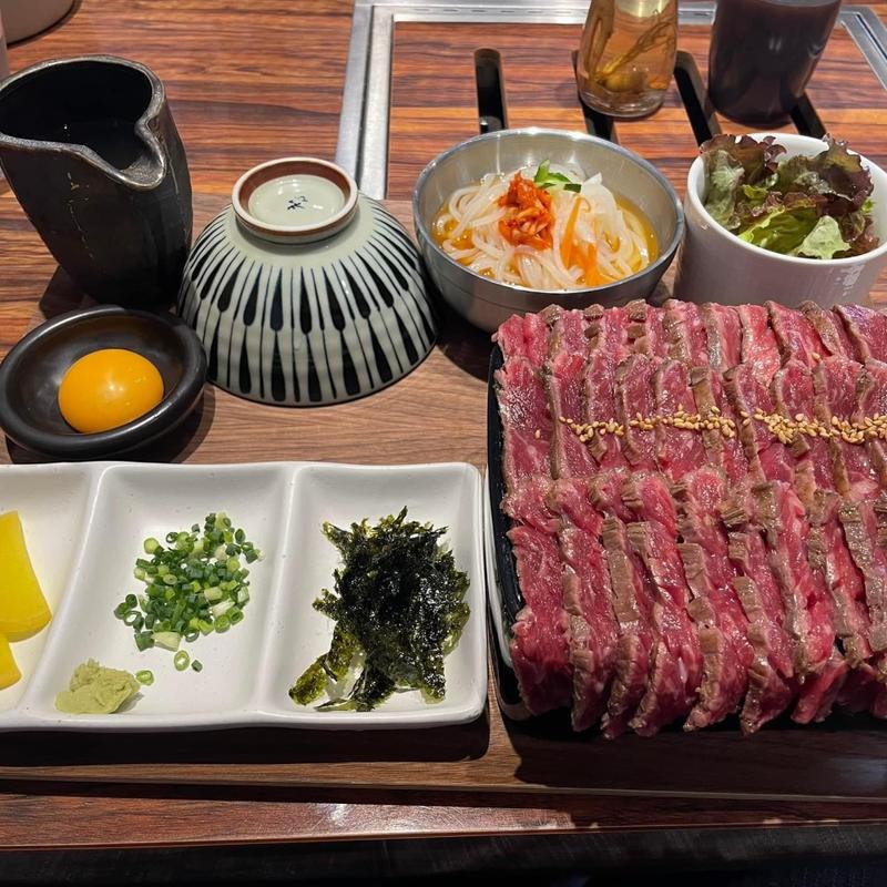 ハラミレアステーキ重(弘苑 HIROEN)