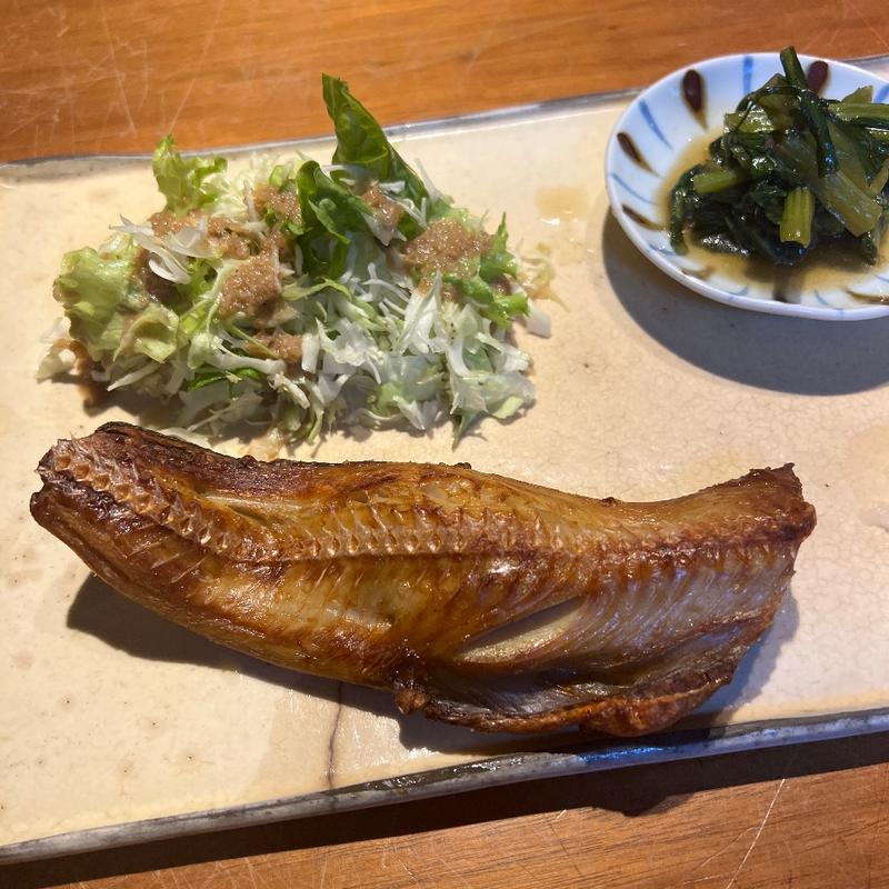 ほっけ定食(魚徳)