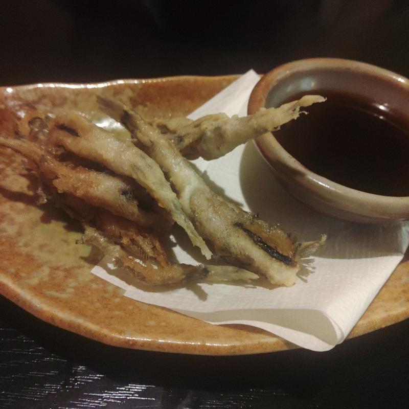 メヒカリの唐揚げ(たらくや)