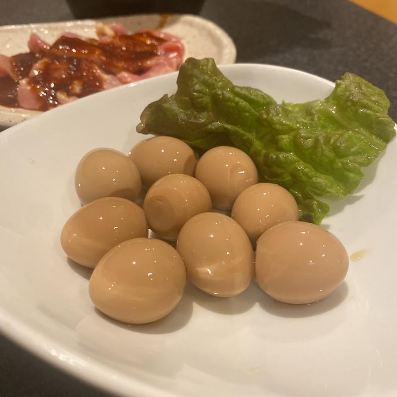 味付けうずら(元気食堂)