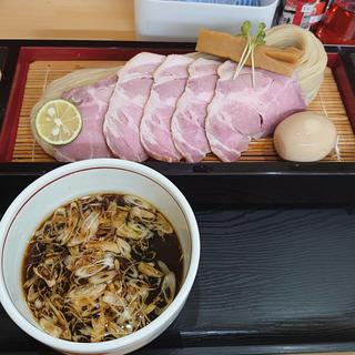 チャーシューつけ麺 醤油＋大盛り(NAGASHARI)