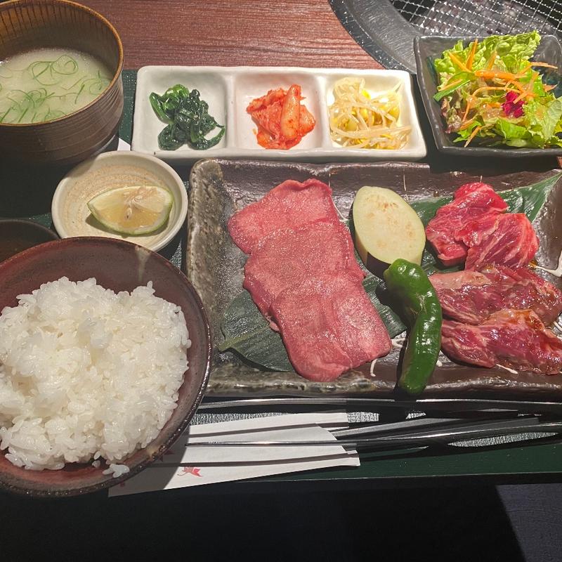 タン肉定食　100g(牛タン焼肉 本町肉倶楽部 tongue be たんべえ)