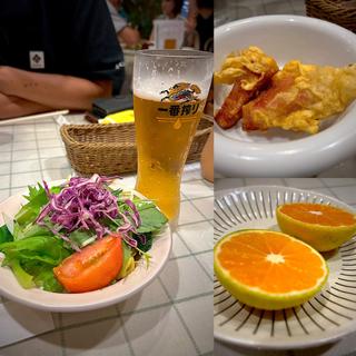 サラダ＆ビール(洋食Mogu （モグ）)