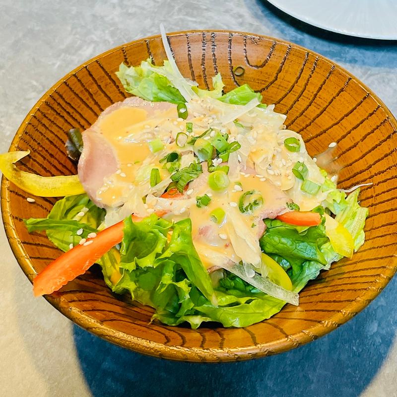 Bコース　いけたんサラダ(炭火焼き牛タン酒場 いけたん 池袋店)