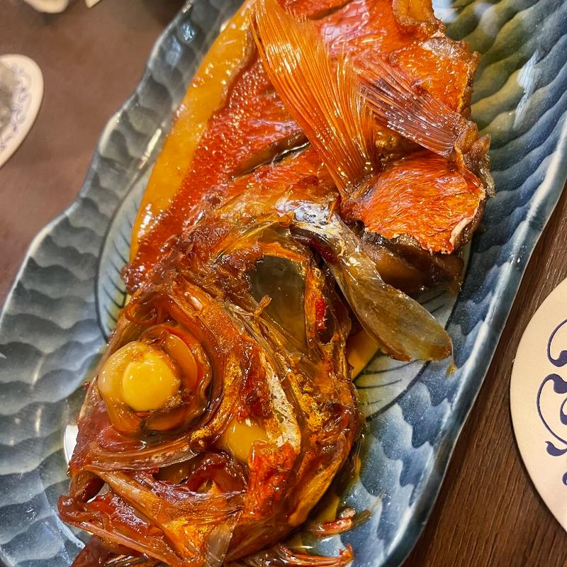 金目鯛煮物(居酒屋味しま)