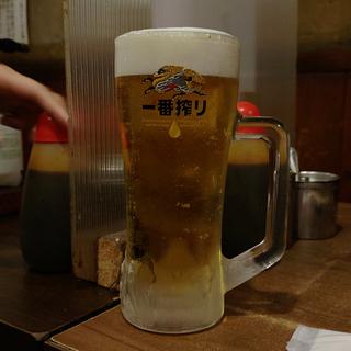 生ビール(ホルモン青木 )