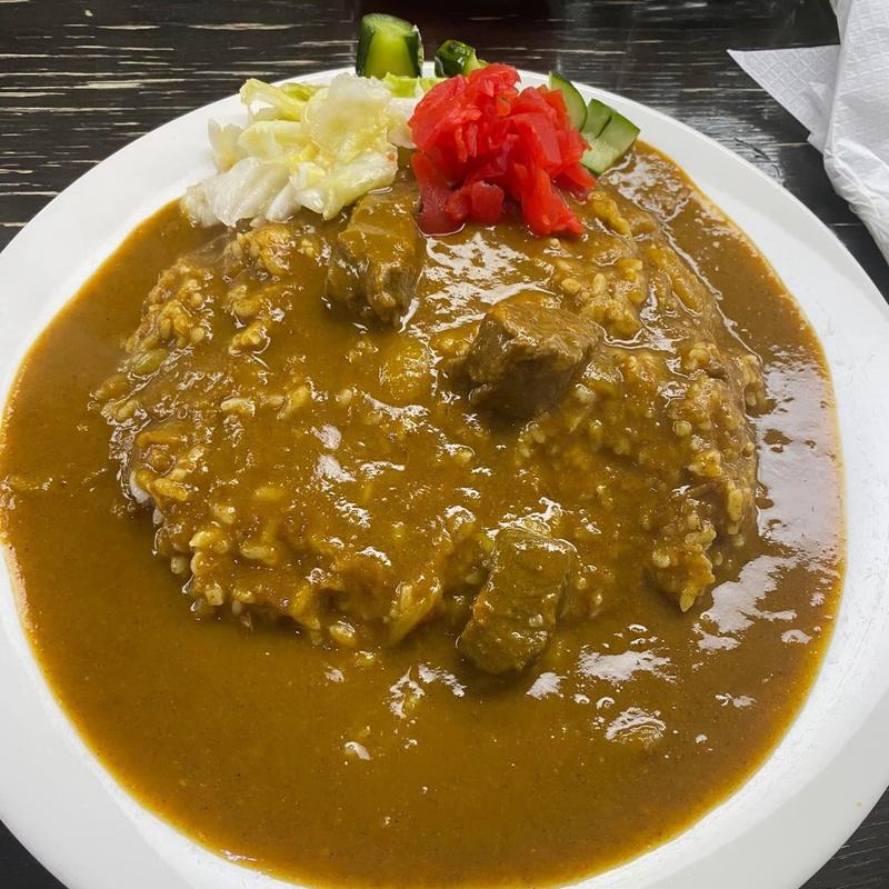 ビーフカレー 大盛(カレーショップ ダール)