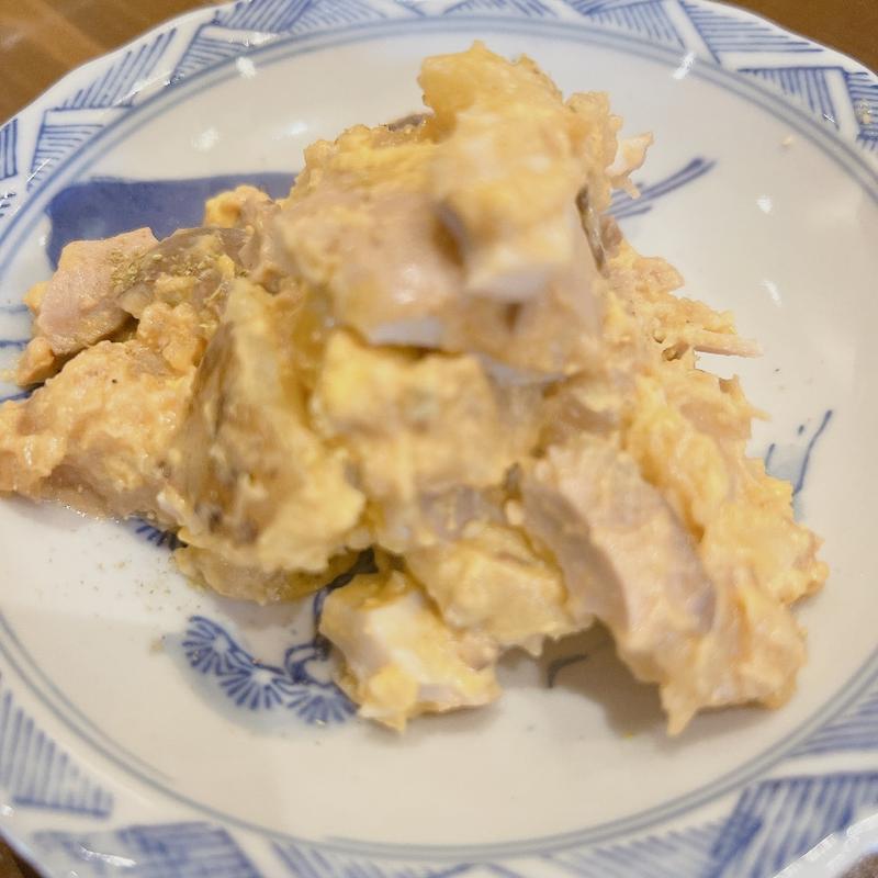 おでん屋のポテトサラダ(おでん まる米)