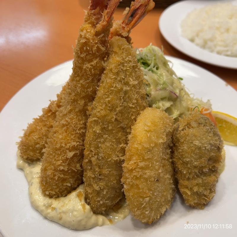 ミックスフライ(レストラン 七條 (シチジョウ))