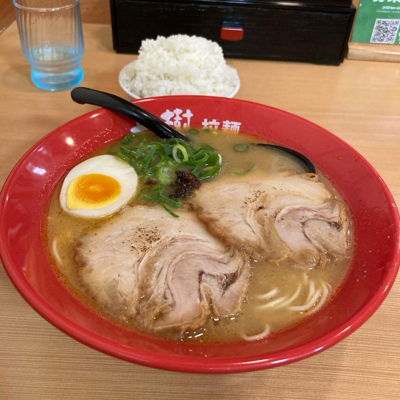 海老豚骨拉麺（味噌）(ラーメン春樹 多摩センター店)