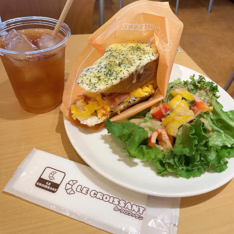 クロックムッシュサンドセット(ル・クロワッサン あびこ店)