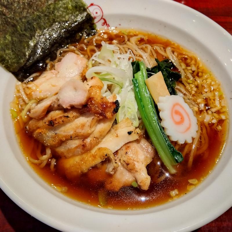炭火炙り鶏醤油ラーメン(麺ダイニング ととこ )