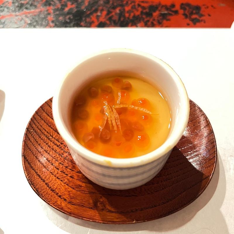 イクラ茶碗蒸し(多満喜)