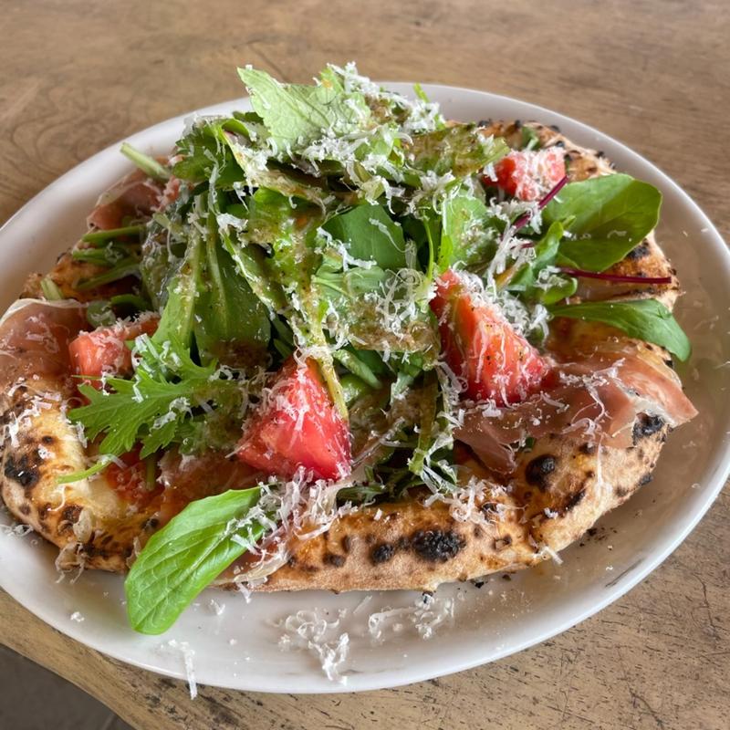 愛菜サラダピッツァ(カズサの郷 愛彩畑)