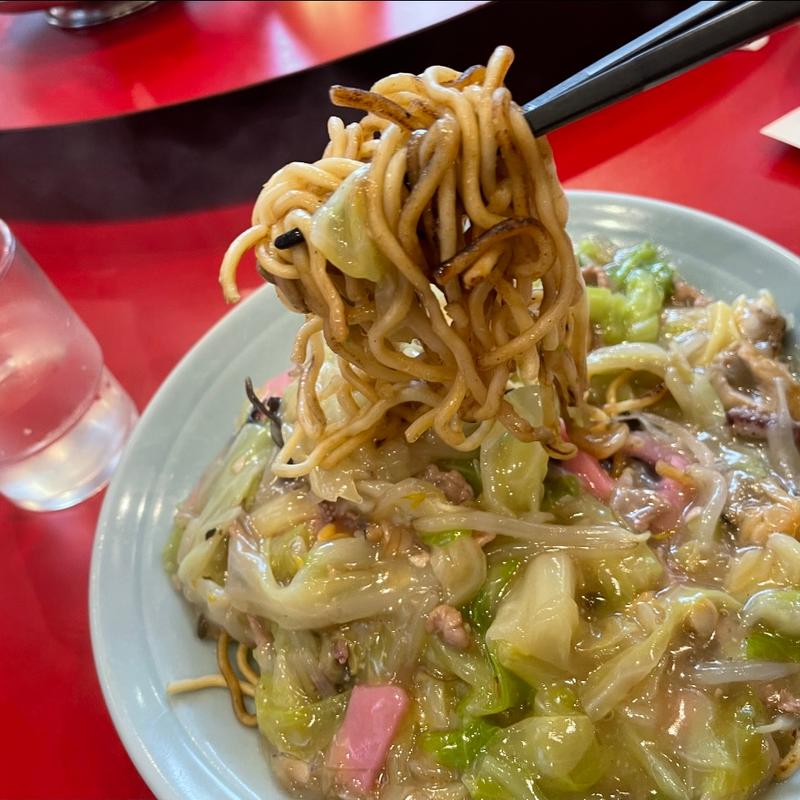 皿うどん軟麺(長崎飯店 渋谷店)