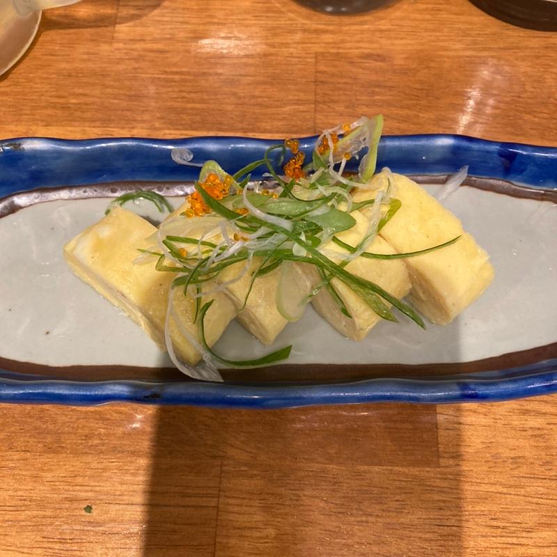 だし巻き卵(大阪産（もん）料理 空 泉佐野駅構内店)