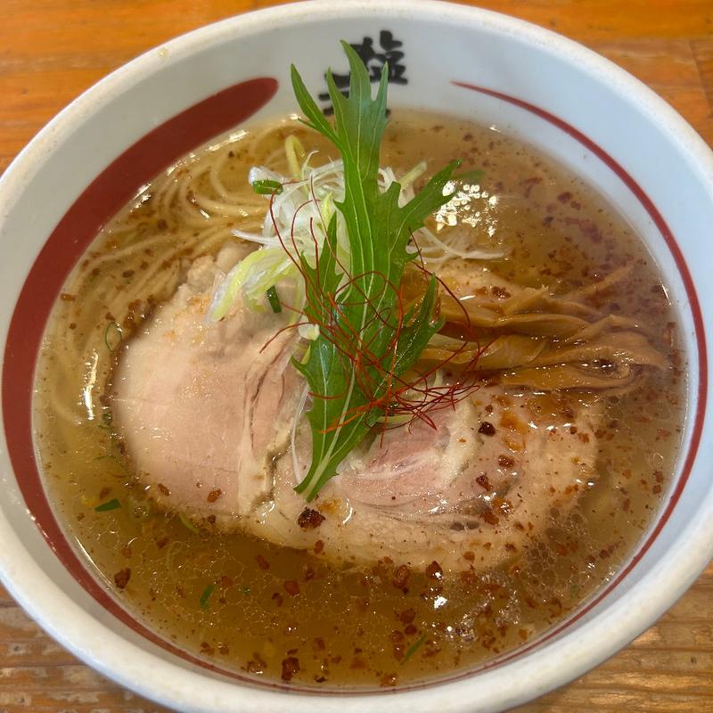 天然塩ラーメン(塩元帥 京田辺店 )