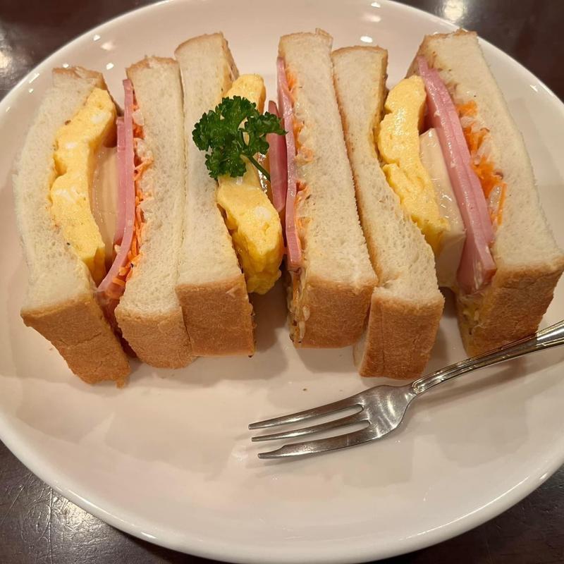 玉子サンド(カフェ コトン)
