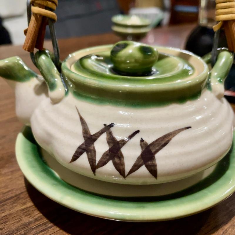 松茸と鱧の土瓶蒸し(芝浜)