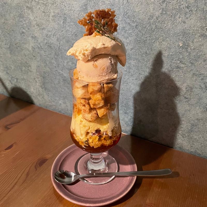 キャラメルチーズパフェ(choueccha)