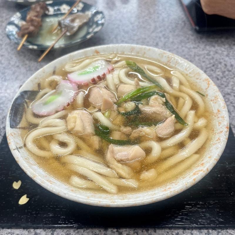 かしわうどん(澤田店 （さわだみせ）)