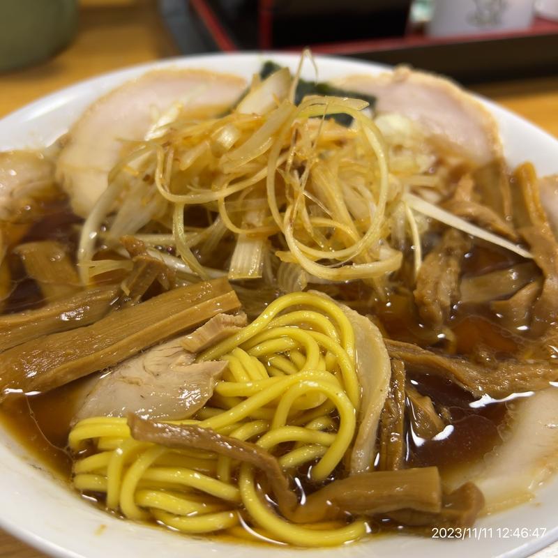 ネギバラチャーシューメンマ(みんみんラーメン 本店 )