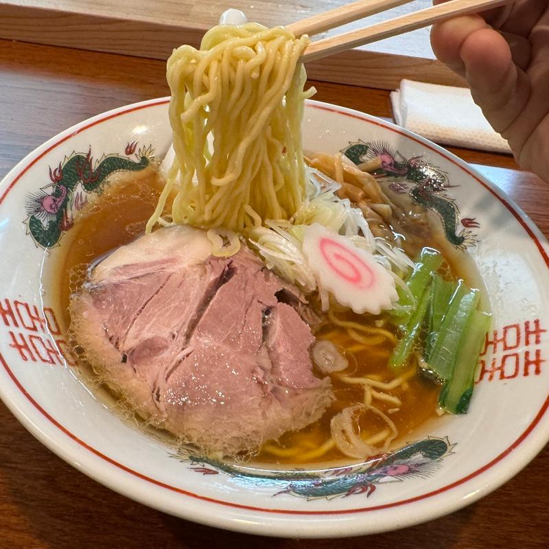 生姜醤油ラーメン(麺庵大和)