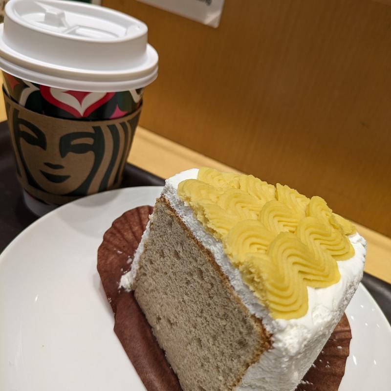 スイートポテトシフォンケーキ(スターバックスコーヒー アトレ目黒1店)