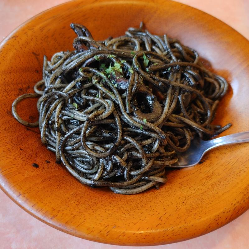 イカの墨入りスパゲッティ(サイゼリヤ 市川ショップス店)
