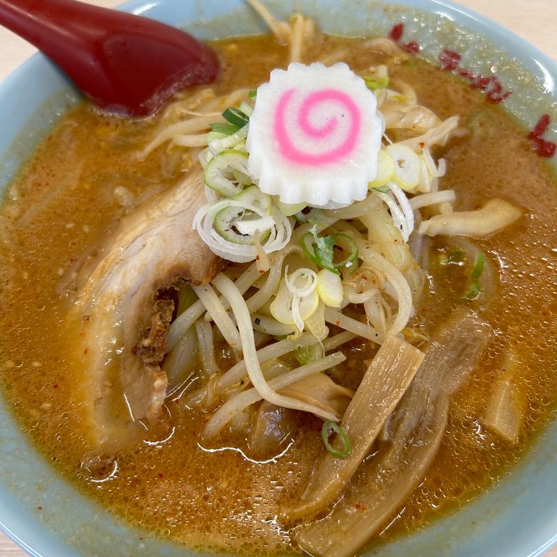 味噌ラーメン(ラーメンさんぱち 東北通店)