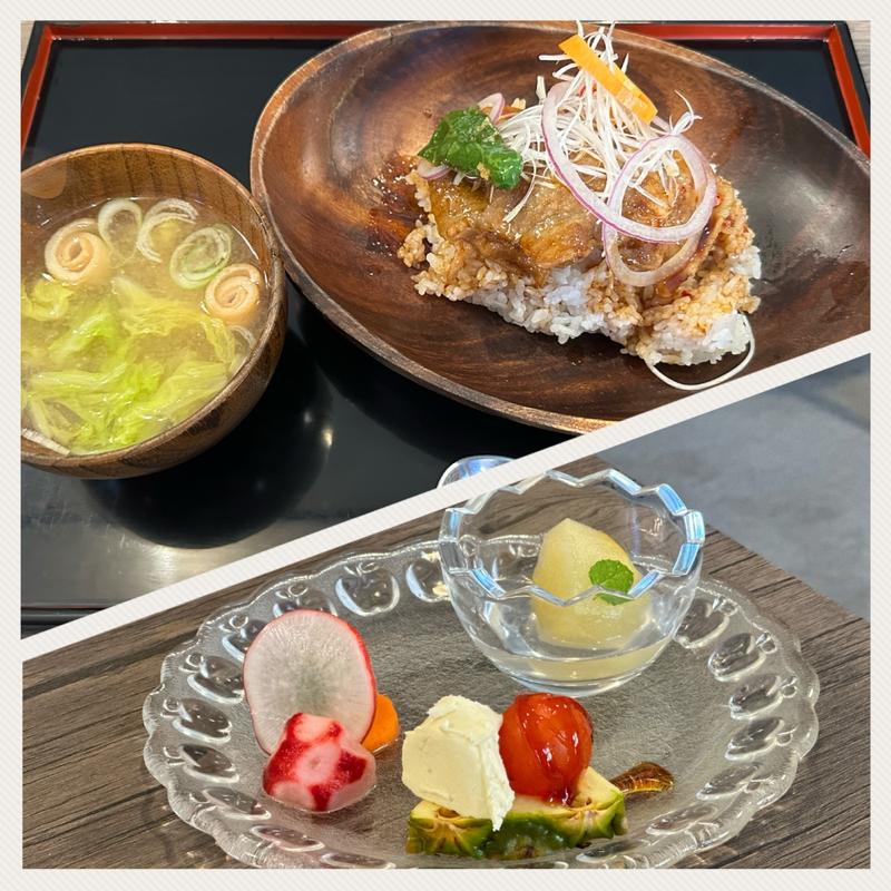 かるび焼肉ご飯(土間カフェTomiyoshi)