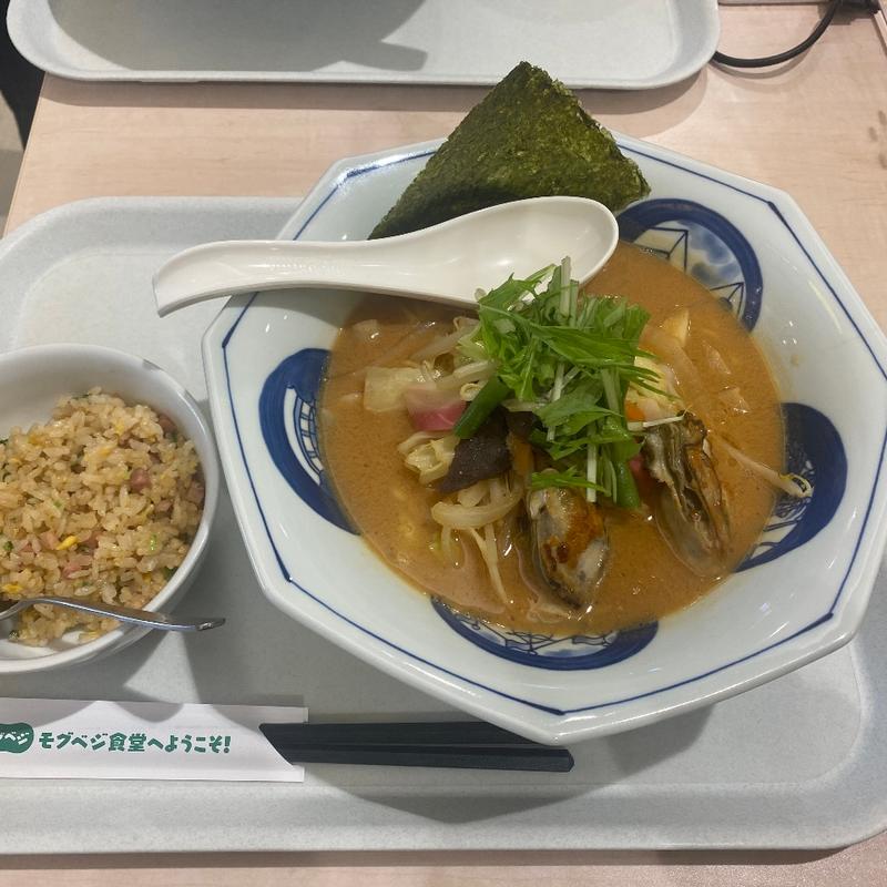 かきちゃんぽん&半チャーハンセット(リンガーハット イオンモール東員店)