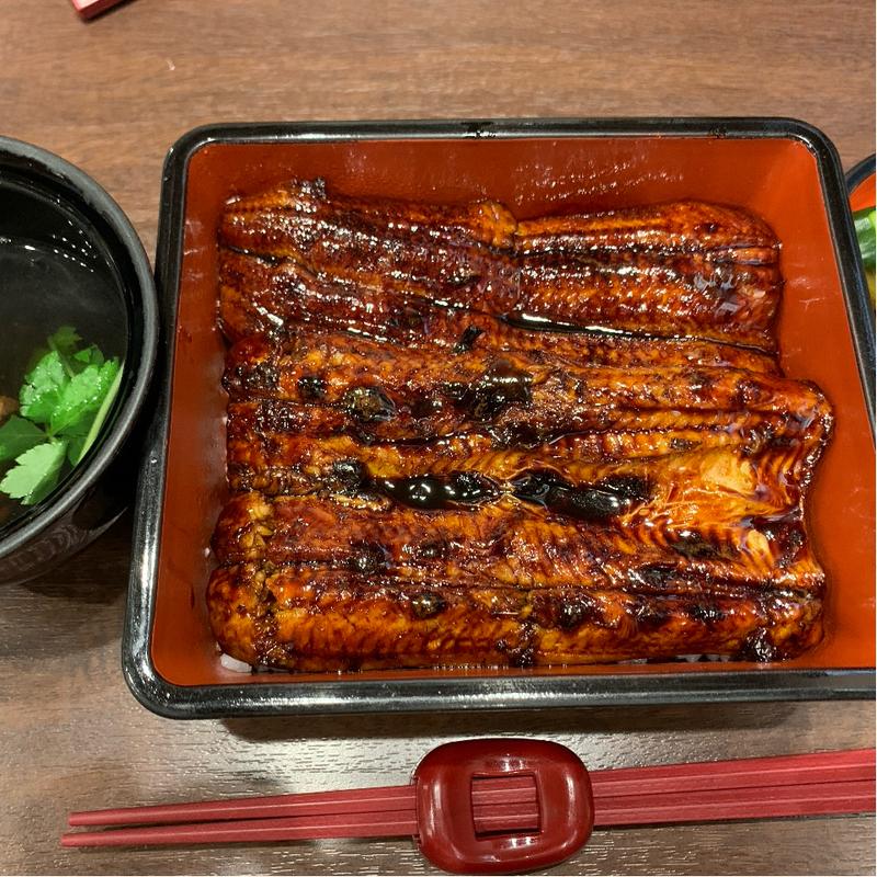 うな重上(川魚 根本)