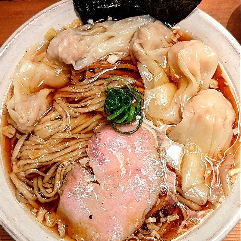 いりこワンタン麺(Homemade Ramen 麦苗 )