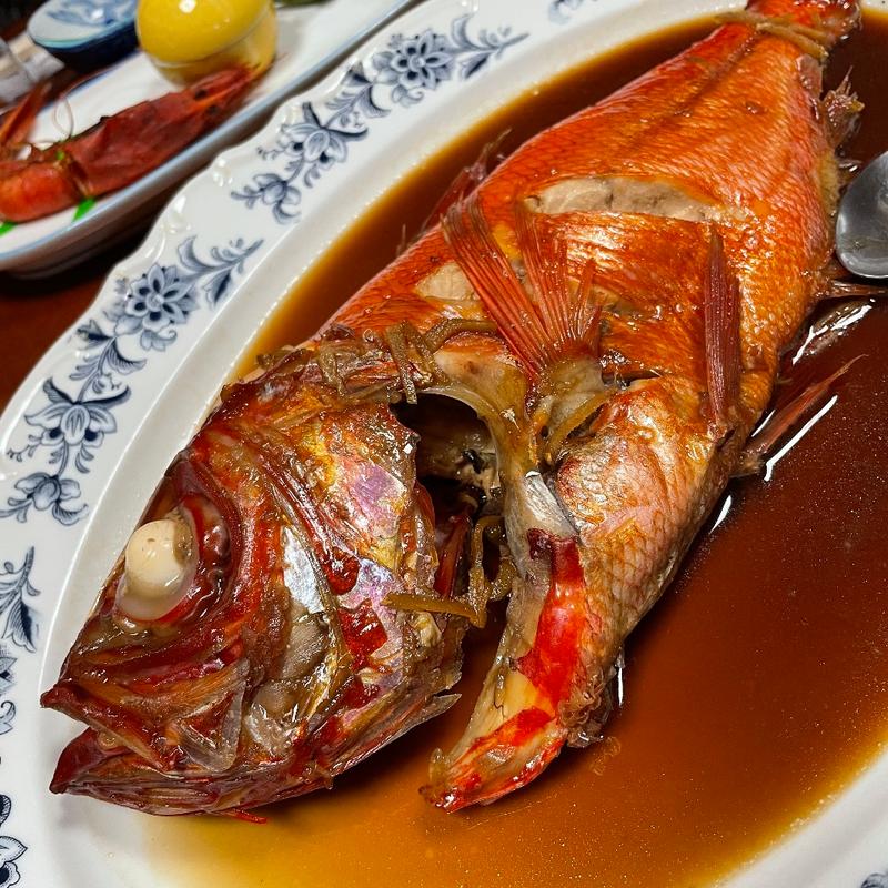 金目鯛の煮付け(波止場苑 )