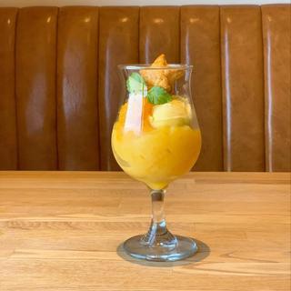 キラキラオレンジゼリー(5 waters cafe)