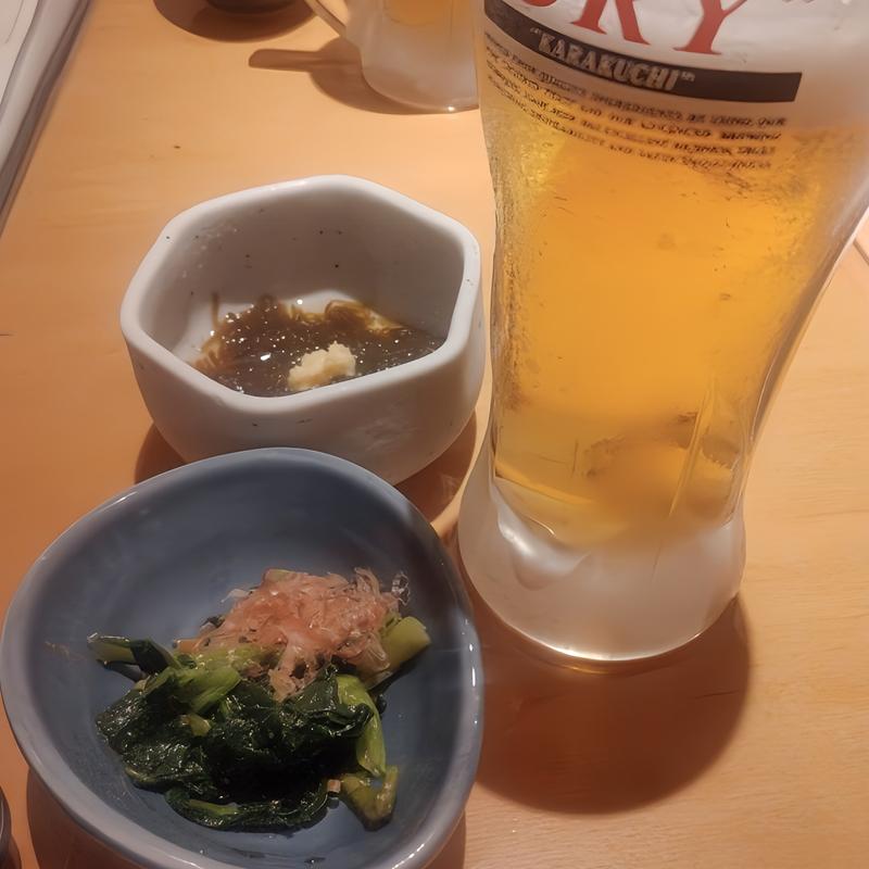 お通し(魚活鮮とあぶり焼 海へ 川沿店 （うみへ）)