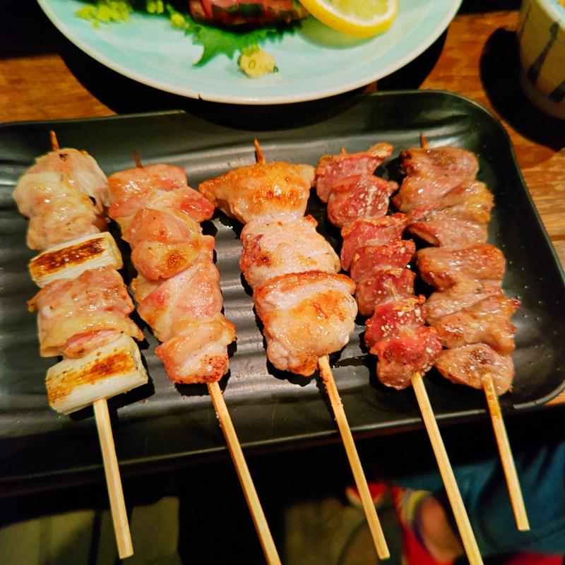 焼鳥おまかせ五本(今村商店)