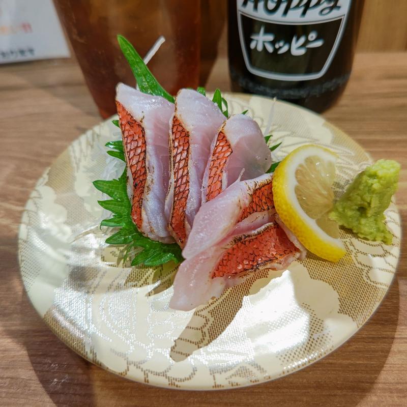 金目鯛炙り(みなと刺し身2号店)