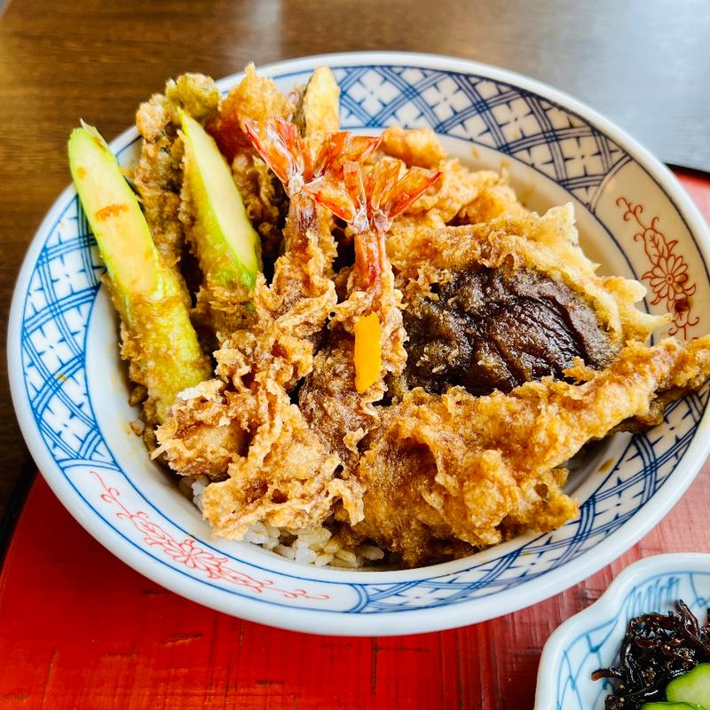 特製天丼(天ぷら ふく西 禅と匠)