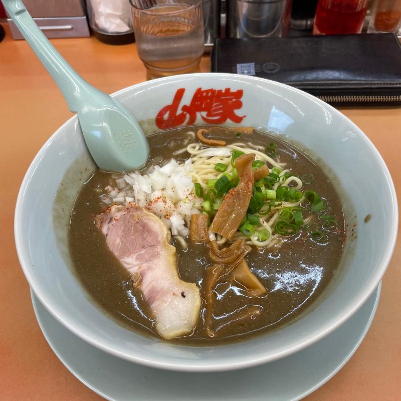 鬼煮干しラーメン(ラーメン山岡家 野田店)