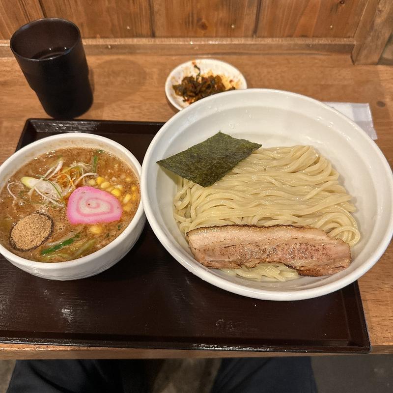味噌つけ麺(麺家 日之出)