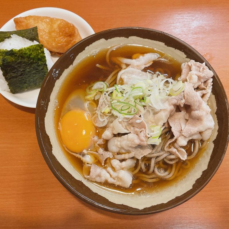 肉そば(亀有そば)