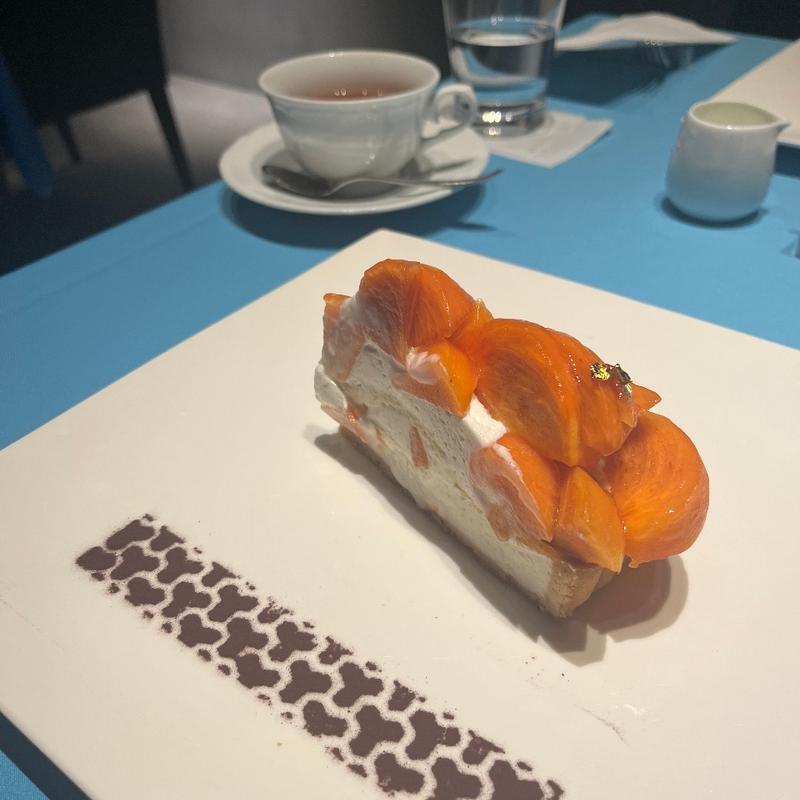 天下富舞のケーキ(カフェコムサ コムサステージ銀座店)