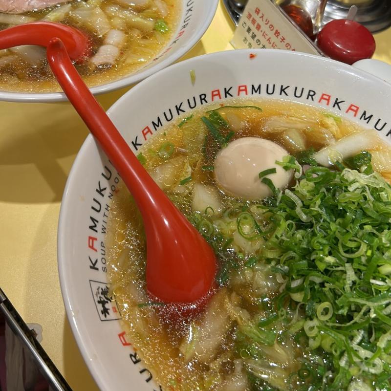 煮玉子ネギラーメン(どうとんぼり神座 エキマルシェ新大阪店)
