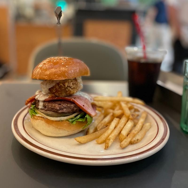 FRIED MUSHROOM BURGER DX(Builders（ビルダーズ ）)