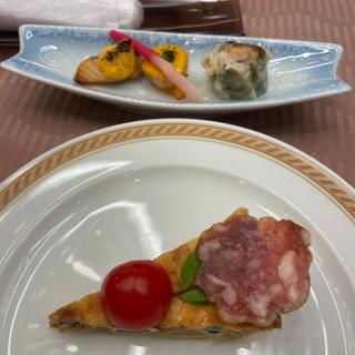 静岡県産美味鳥と浜松産きのこのキャッシュ八丁味噌風味（出世城会席）(ホテルコンコルド浜松 )