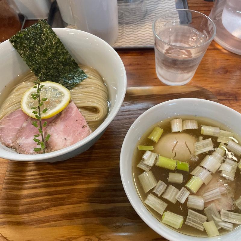 塩昆布水つけそば(ユナイテッド ヌードル アメノオト)